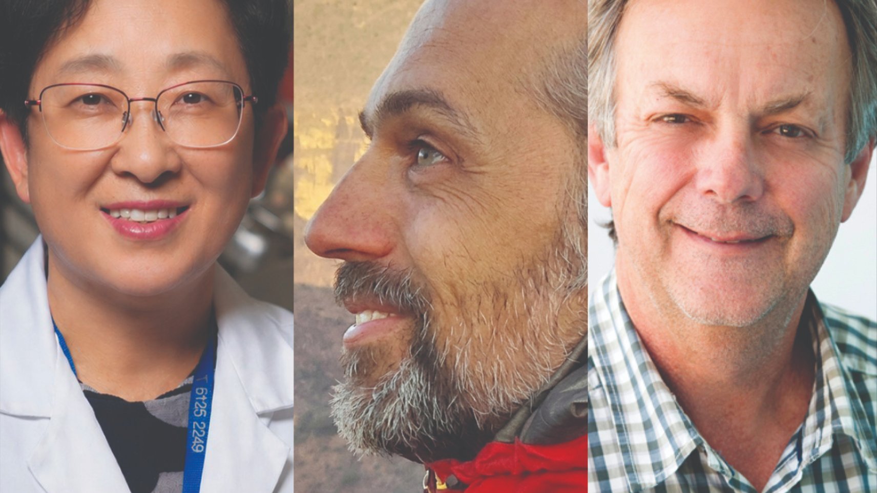 Distinguished Professor Yun Liu, Professor Jochen Brocks and Professor Robert Furbank, the three ��������scientists elected as Fellows of the Australian Academy of Science.