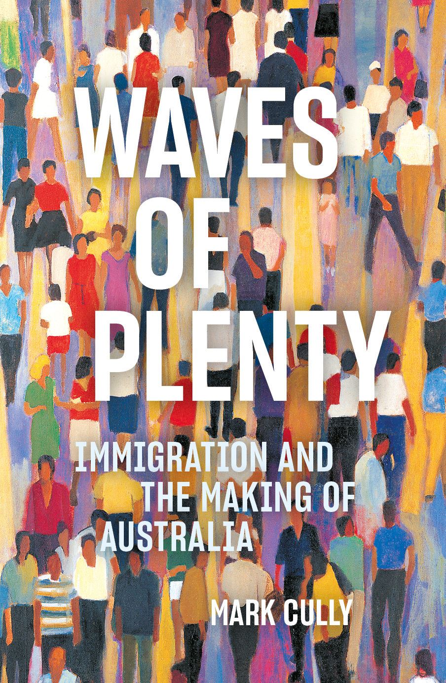 Book cover of &ldquo;Waves of Plenty&rdquo; pictured.
