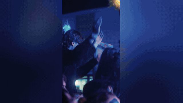GIF promoting After Hours