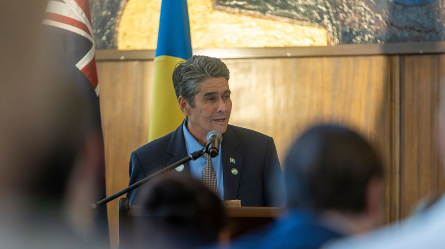 Former President of the Senate of Palau, Surangel S. Whipps