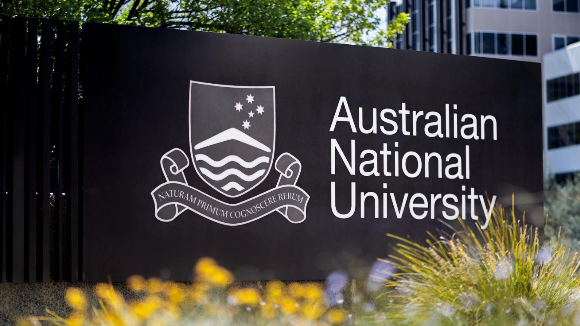 ANU sign