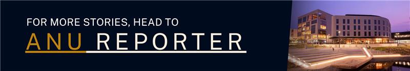 Banner linking to ANU Reporter.
